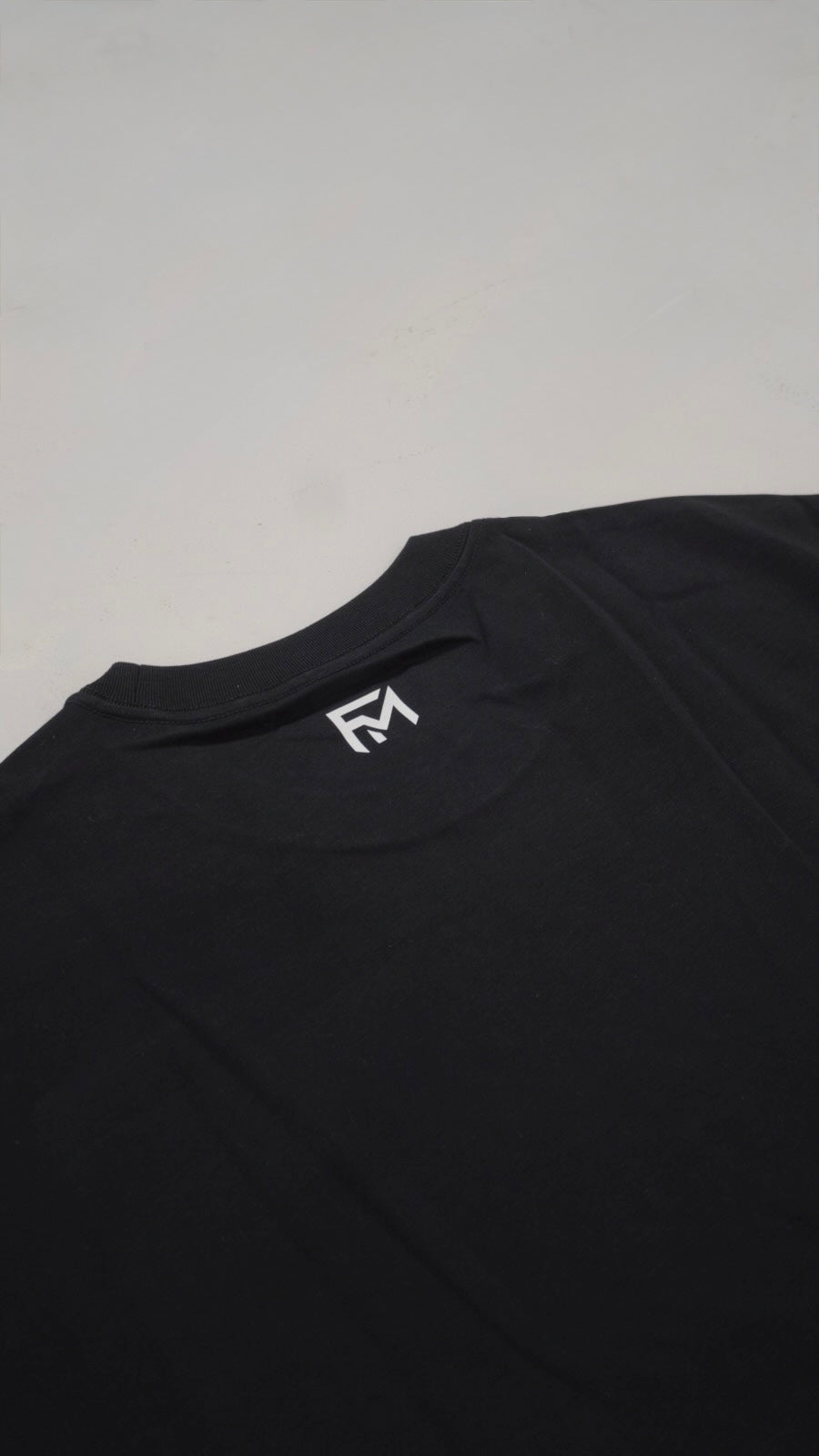 FM Oversized T-Shirt - Black