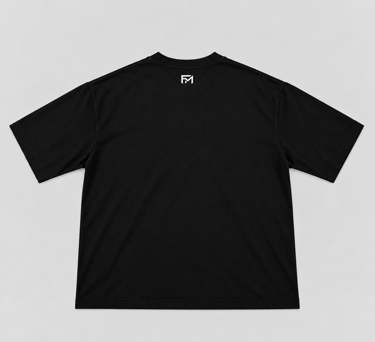 FM Oversized T-Shirt - Black
